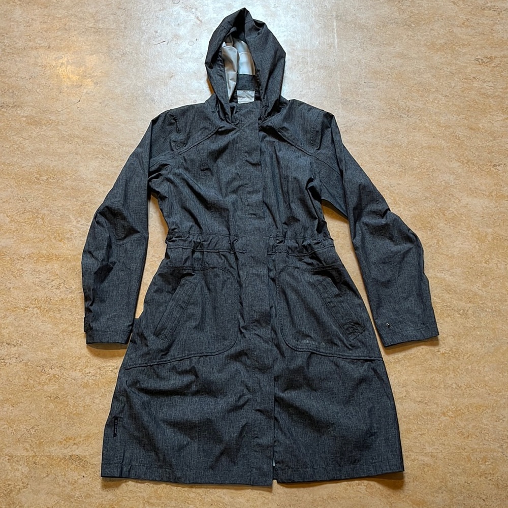 Women’s MERRELL Rain Jacket Gray Large